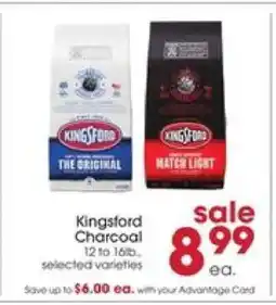 Giant Eagle Kingsford Charcoal offer