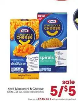 Giant Eagle Kraft Macaroni & Cheese offer