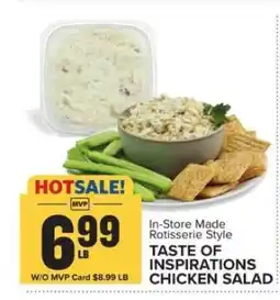 Food Lion TASTE OF INSPIRATIONS CHICKEN SALAD offer