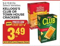 Food Lion Kellogg's Club or Town House Crackers offer