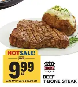 Food Lion Beef T-Bone Steak offer