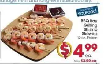 Giant Eagle BBQ Bay Grilling Shrimp Skewers offer