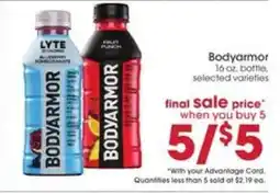 Giant Eagle BODYARMOR offer
