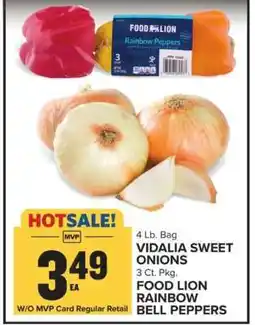Food Lion Vidalia Sweet Onions offer