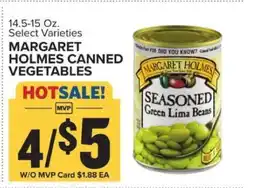 Food Lion Margaret Holmes Canned Vegetables offer