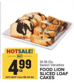 Food Lion Food Lion Sliced Loaf Cakes offer