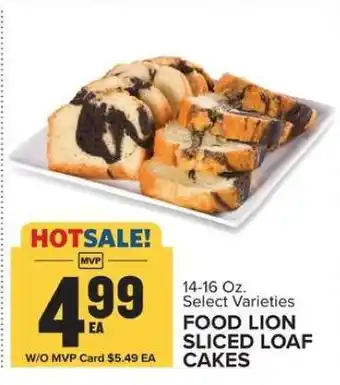 Food Lion Food Lion Sliced Loaf Cakes offer