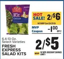 Food Lion Fresh Express Salad Kits offer