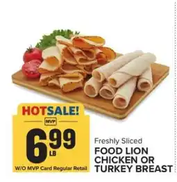 Food Lion Food Lion Chicken or Turkey Breast offer