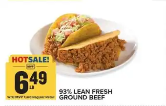 Food Lion 93% Lean Fresh Ground Beef offer