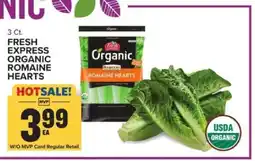 Food Lion Fresh Express Organic Romaine Hearts offer