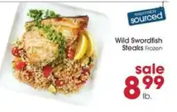 Giant Eagle Wild Swordfish Steaks offer