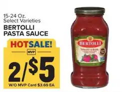 Food Lion Bertolli Pasta Sauce offer