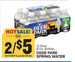 Food Lion Deer Park Spring Water offer