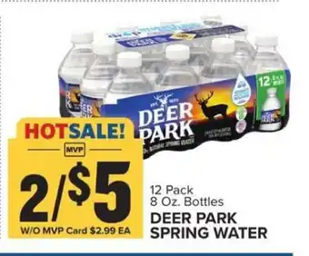 Food Lion Deer Park Spring Water offer