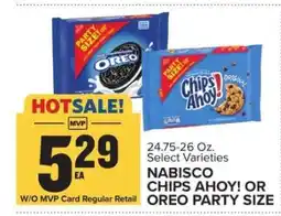 Food Lion Nabisco Chips Ahoy! or Oreo Party Size offer