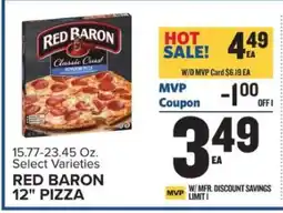 Food Lion Red Baron 12 Pizza offer