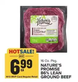 Food Lion Nature's Promise 86% Lean Ground Beef offer