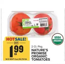 Food Lion NATURE'S PROMISE ORGANIC TOMATOES offer