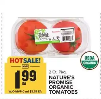 Food Lion NATURE'S PROMISE ORGANIC TOMATOES offer