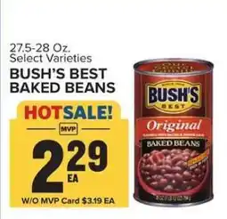 Food Lion Bush's Best Baked Beans offer