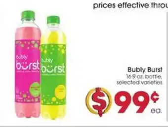 Giant Eagle bubly burst offer