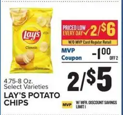 Food Lion Lay's Potato Chips offer