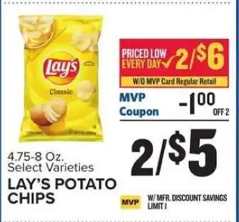 Food Lion Lay's Potato Chips offer