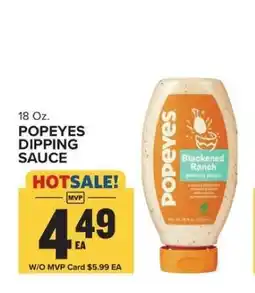 Food Lion POPEYES DIPPING SAUCE offer