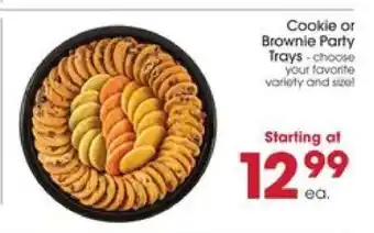 Giant Eagle Cookie or Brownie Party Trays offer