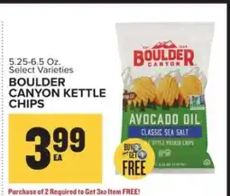 Food Lion Boulder Canyon Kettle Chips offer