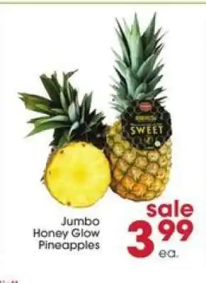 Giant Eagle Jumbo Honey Glow Pineapples offer