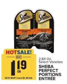 Food Lion Sheba Perfect Portions Entrée offer