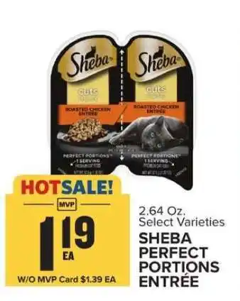 Food Lion Sheba Perfect Portions Entrée offer