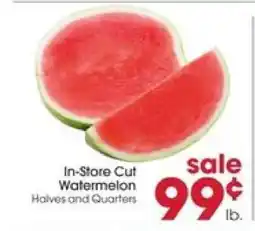 Giant Eagle In-Store Cut Watermelon offer