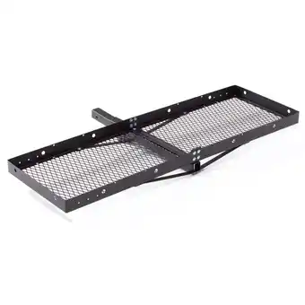 Walmart Hyper Tough Hitch Mount Folding Cargo Carrier Black for 1.25 and 2 Receivers,10101168,SUV/Truck/Car offer