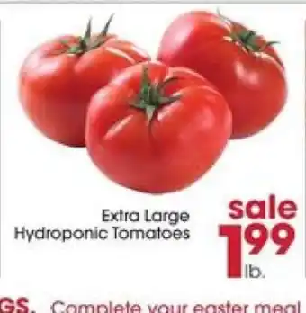 Giant Eagle Extra Large Hydroponic Tomatoes offer