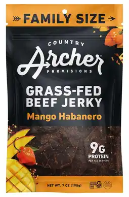 Walmart Archer Mango Habanero Beef Jerky 7oz Bag offer