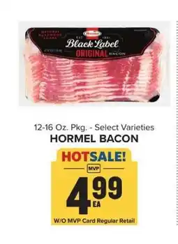 Food Lion Hormel Bacon offer