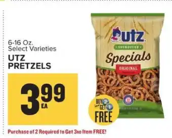 Food Lion Utz Pretzels offer