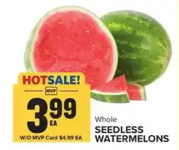 Food Lion Whole Seedless Watermelons offer