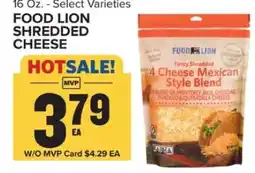 Food Lion Food Lion Shredded Cheese offer