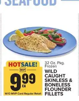 Food Lion Wild Caught Skinless & Boneless Flounder Fillets offer