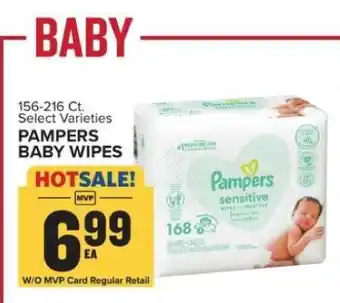Food Lion Pampers Baby Wipes offer