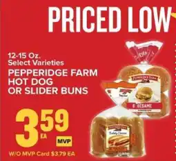 Food Lion Pepperidge Farm Hot Dog or Slider Buns offer