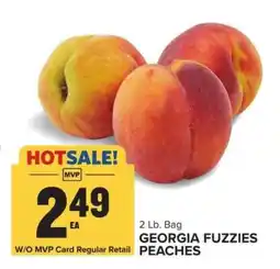 Food Lion GEORGIA FUZZIES PEACHES offer