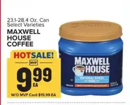 Food Lion Maxwell House Coffee offer