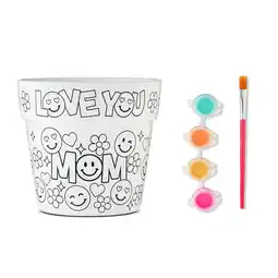 Walmart Mother's Day DIY Love You Mom Paint-a-Pot Art Kit, by Way To Celebrate offer
