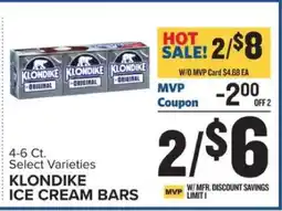 Food Lion Klondike Ice Cream Bars offer
