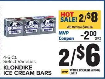 Food Lion Klondike Ice Cream Bars offer